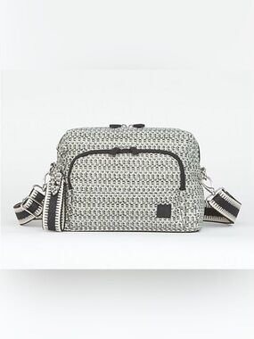 IHKWIP Elevate Woven Crossbody Bag + Strap - Noir Black Raffia